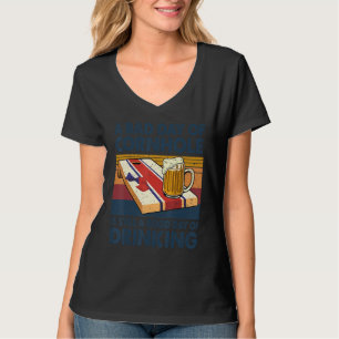 Ein schlechter Tag für Cornhole ist immer noch ein T-Shirt