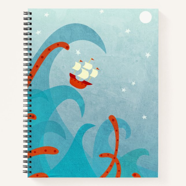 Ein schlechter Tag für Segler Notizbuch (Vorderseite)