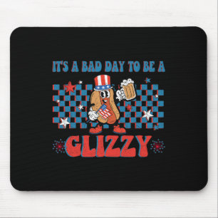 Ein schlechter Tag, um ein glänzender lustiger 4. Mousepad