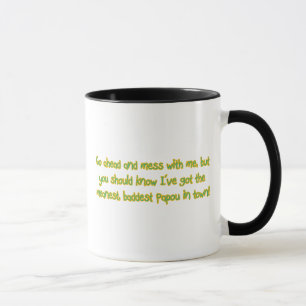 Ein schlechtes Papou Tasse
