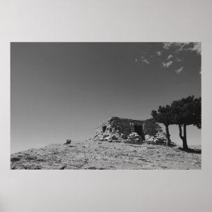 "Ein Schloss auf Sandia" Poster