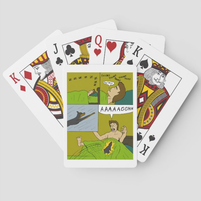 Ein schmerzhaftes Erwachen Spielkarten (Rückseite)