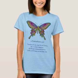 Ein Schmetterling mit Flügeln T-Shirt