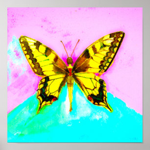 Ein Schmetterling Poster