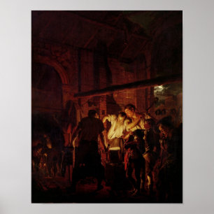 Ein Schmiedeladen, 1771 Poster