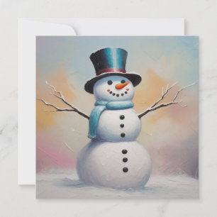 Ein schneebedeckter Tag