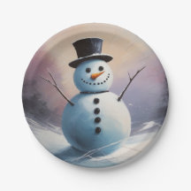 Ein schneebedeckter Tag