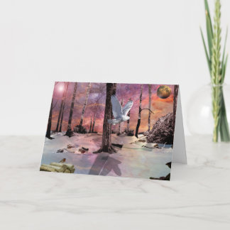 Ein schneebedecktes Weihnachten