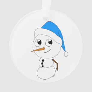 ein Schneemann Ornament