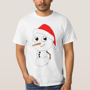 ein Schneemann T-Shirt
