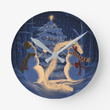 Ein Schneemann-Weihnachten