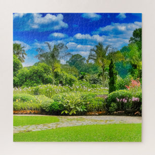 Ein schön gepflegter Garten Puzzle