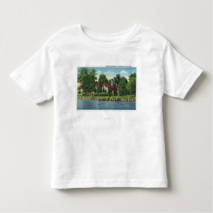 Ein schöner Chautauqua See-Wohnsitz Kleinkind T-shirt