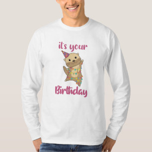 Ein schöner Geburtstag wünscht Niedliches Glück au T-Shirt