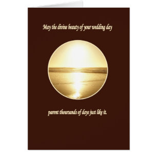 Ein schöner Hochzeits-Wunsch