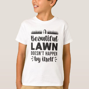 Ein schöner Rasen Landschaft entdecken Landschafts T-Shirt