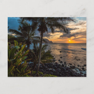 Ein schöner Sonnenuntergang 2 Postkarte