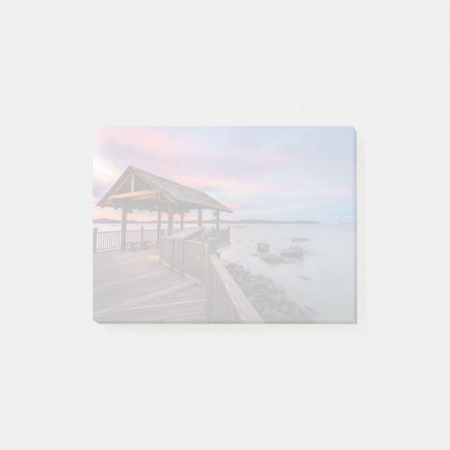 Ein schöner Sonnenuntergang Post-it Klebezettel (Vorderseite)