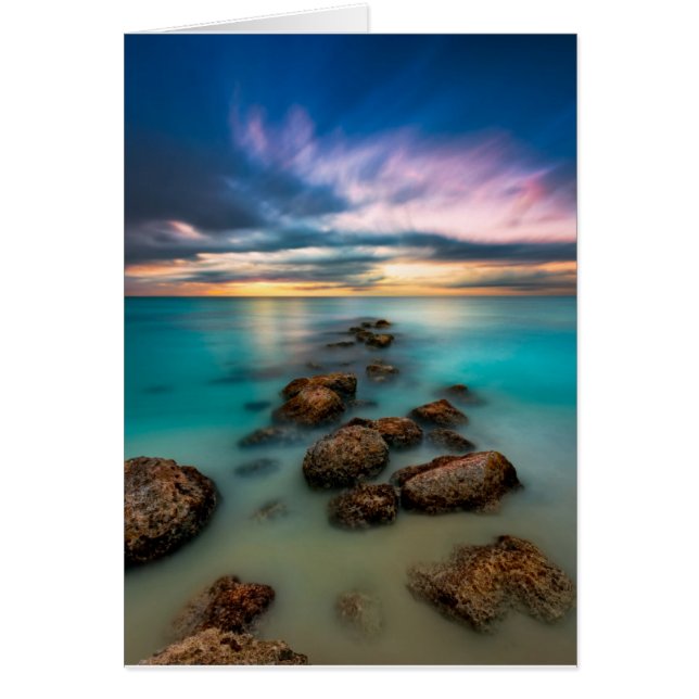 Ein schöner Sonnenuntergang über Anmut-Bucht| (Vorne)