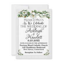 Ein schöner Tag für eine Hochzeit - Einladung