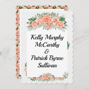 Ein schöner Tag für eine Hochzeit Einladung