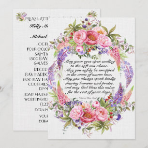 Ein schöner Tag für eine Hochzeit Einladung