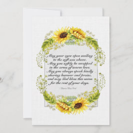 Ein schöner Tag für eine Hochzeit - Einladung