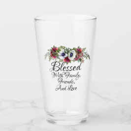 Ein schöner Tag für eine Hochzeit Glas