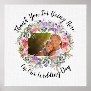 Ein schöner Tag für eine Hochzeit - Poster