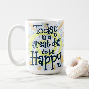 Ein schöner Tag für glückliche Tasse