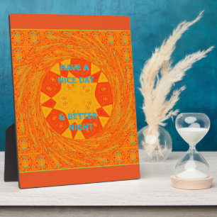 Ein schöner Tag und ein besseres nächtliches rotes Fotoplatte