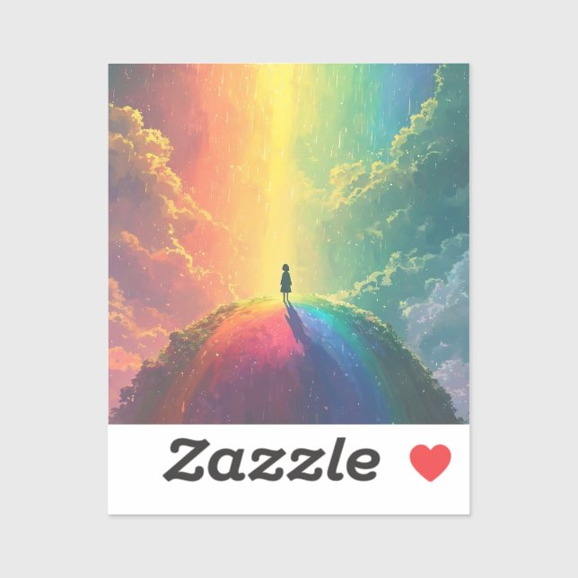 Ein schöner Traum Aufkleber (Blatt)