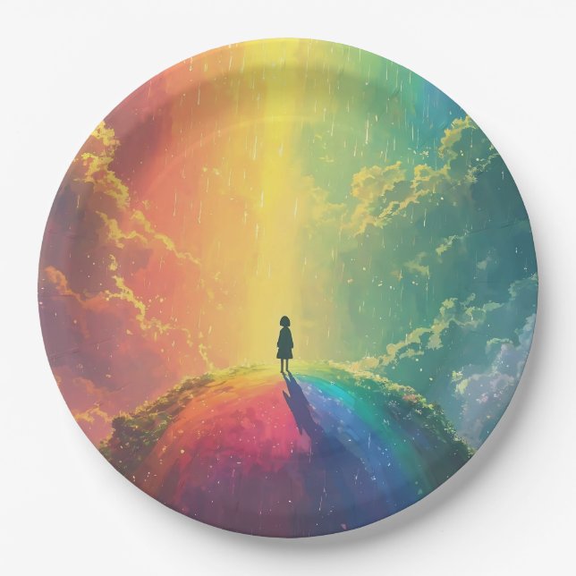 Ein schöner Traum Pappteller (Vorderseite)