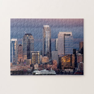 Ein schöner und drastischer Sonnenuntergang Puzzle