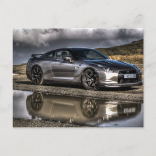 Ein schönes Bild eines schönen Stücks Motor en Postkarte