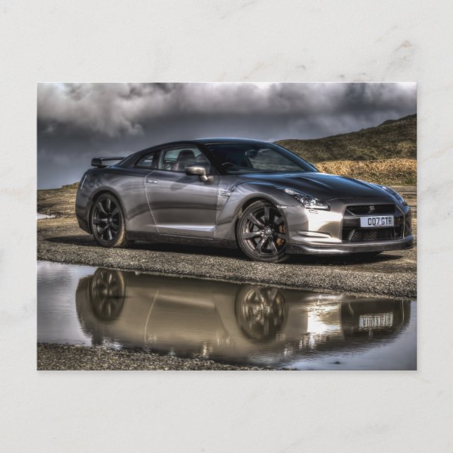 Ein schönes Bild eines schönen Stücks Motor en Postkarte (Vorderseite)