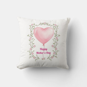 Ein schönes Design zum Muttertag - Pastellrosa Kissen
