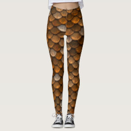 Ein schönes Farbspektrum von Meerjungfrau Leggings