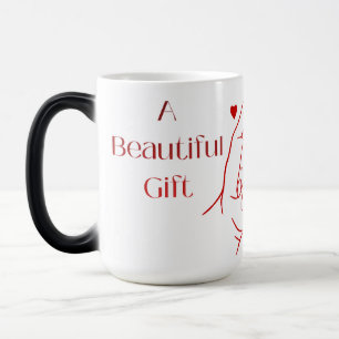 'Ein Schönes Geschenk' Farbveränderliche Tasse