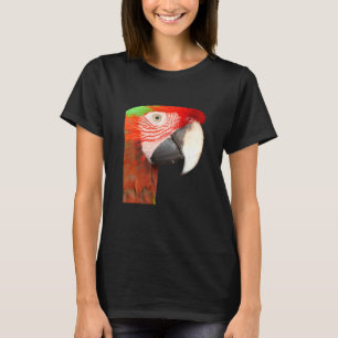 Ein schönes Harlequin Macaw Portrait T-Shirt