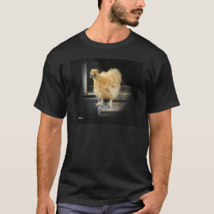 ein schönes Silkie kleines Huhnbild T-Shirt