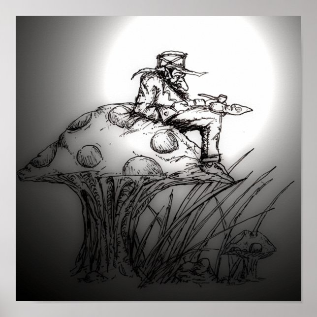 Ein schönes Stück auf einem Schrank Poster (Vorne)