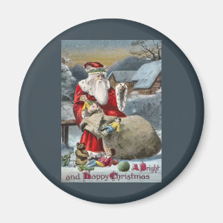 Ein schönes und fröhliches Weihnachten Magnet