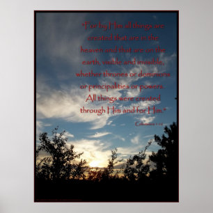 Ein Schöpfer Poster