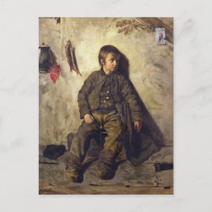 Ein Schornsteinflug aus Savoie, 1832 Postkarte