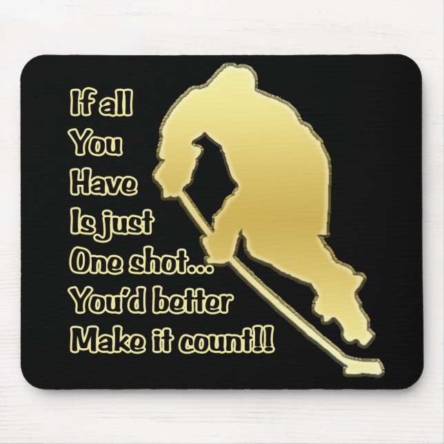 Ein schoss Mousepad (Vorne)