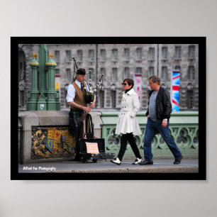 Ein schottischer Willkommen in London Poster