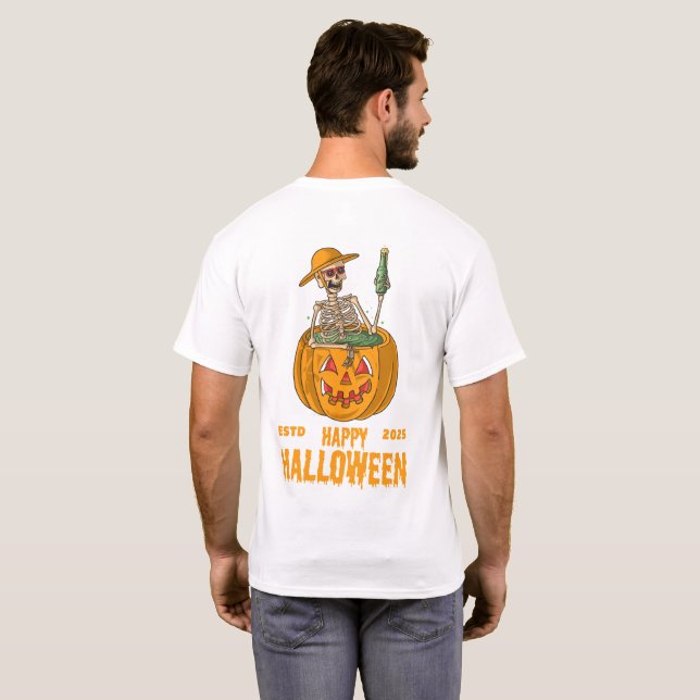 Ein schreckliches Halloween-Abenteuer in der Geist T-Shirt (Schwarz voll)