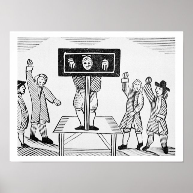 Ein schuldiger Mann in der Dorfpalette, Kopie eine Poster (Vorne)