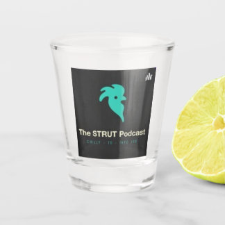 Ein Schuss des Struts Schnapsglas